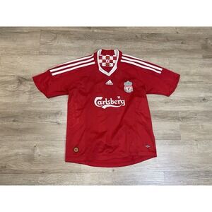 Liverpool 2008/2010 Home Jersey Red YOUTH Sz M Medium Torres #9